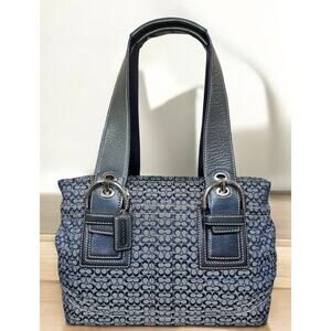 Y2K Coach F12310 Soho Mini Signature Satchel Bag